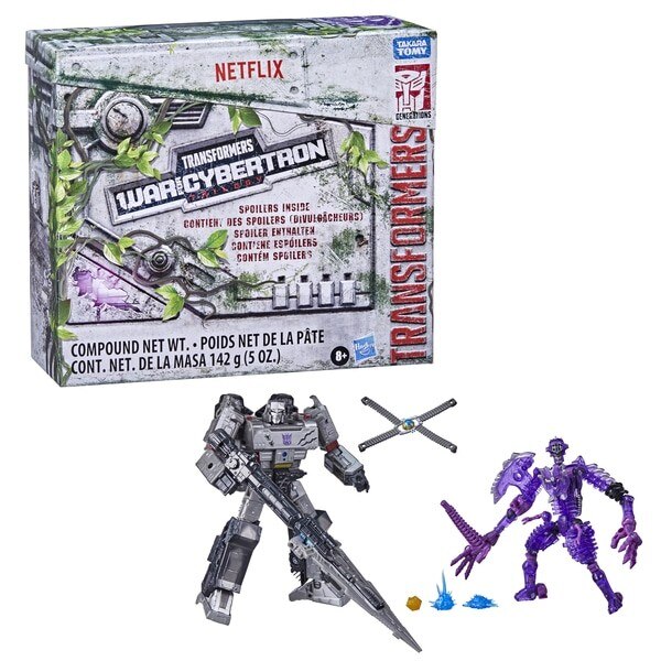 MEGATRON In The Transformers Leader Class Spoiler Pack 2021  (4 of 4)